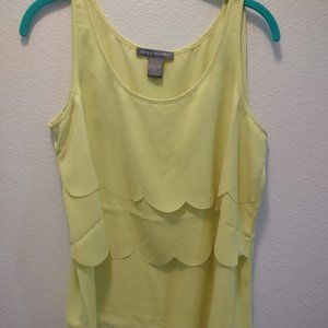 Knit Tank Top (Yellow)